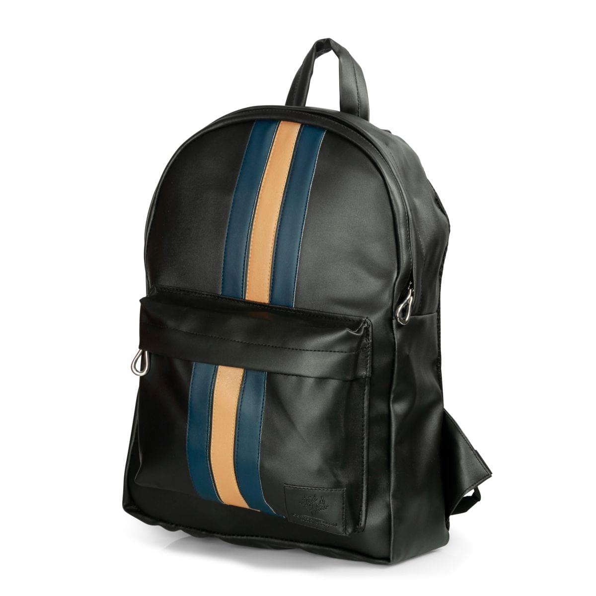 Derby Classic Black Backpack - Image 3